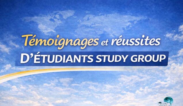 Témoignages et réussites d’étudiants Study GROUP Témoignages et réussites d’étudiants Study GROUP