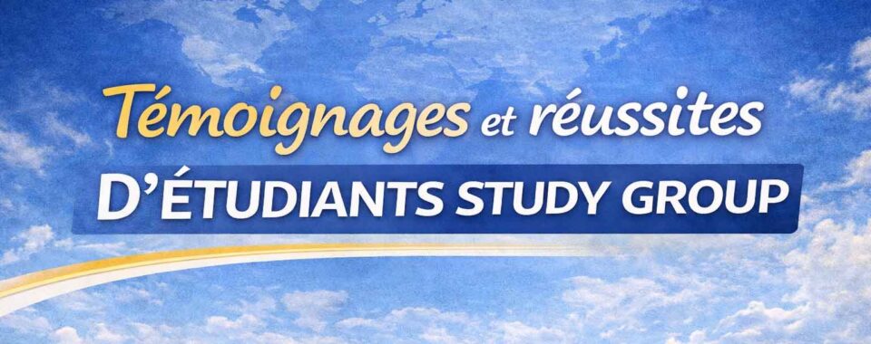 Témoignages et réussites d’étudiants Study GROUP